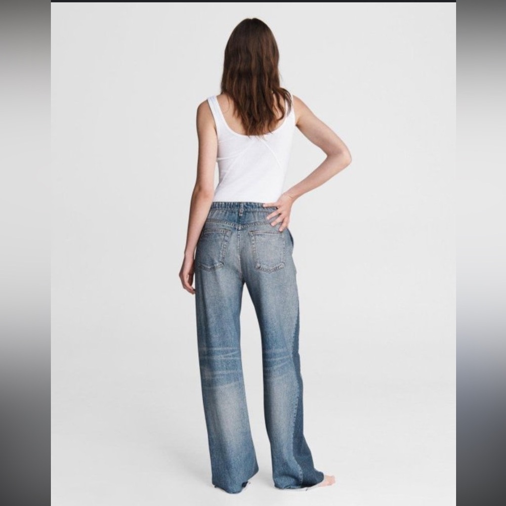 Rag and Bone Miramar Wide Leg Sweapants - Picture 3 of 8